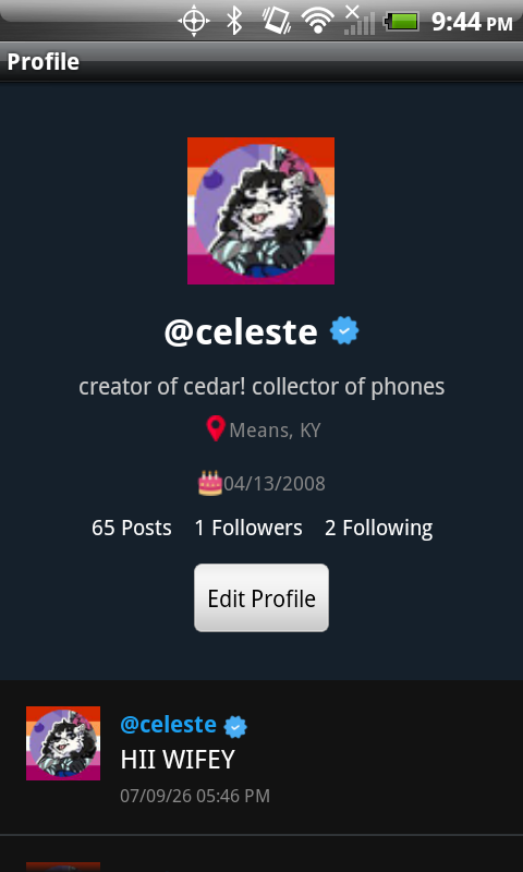 User Profiles